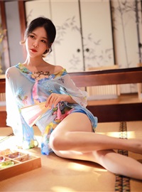 No.020 Douniang - Rishi water blue kimono 30 pieces 88 yuan(11)